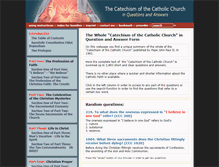 Tablet Screenshot of catholic-catechism.com